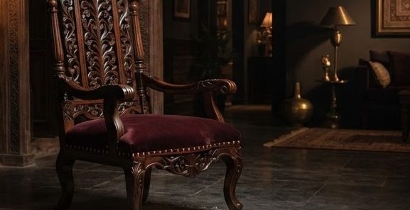 Traditional Carver Chair — alternate view